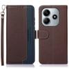 For Xiaomi Redmi Note 14 4G (163.25x76.55x8.16mm) Case RFID Blocking Wallet PU Leather Phone Cover