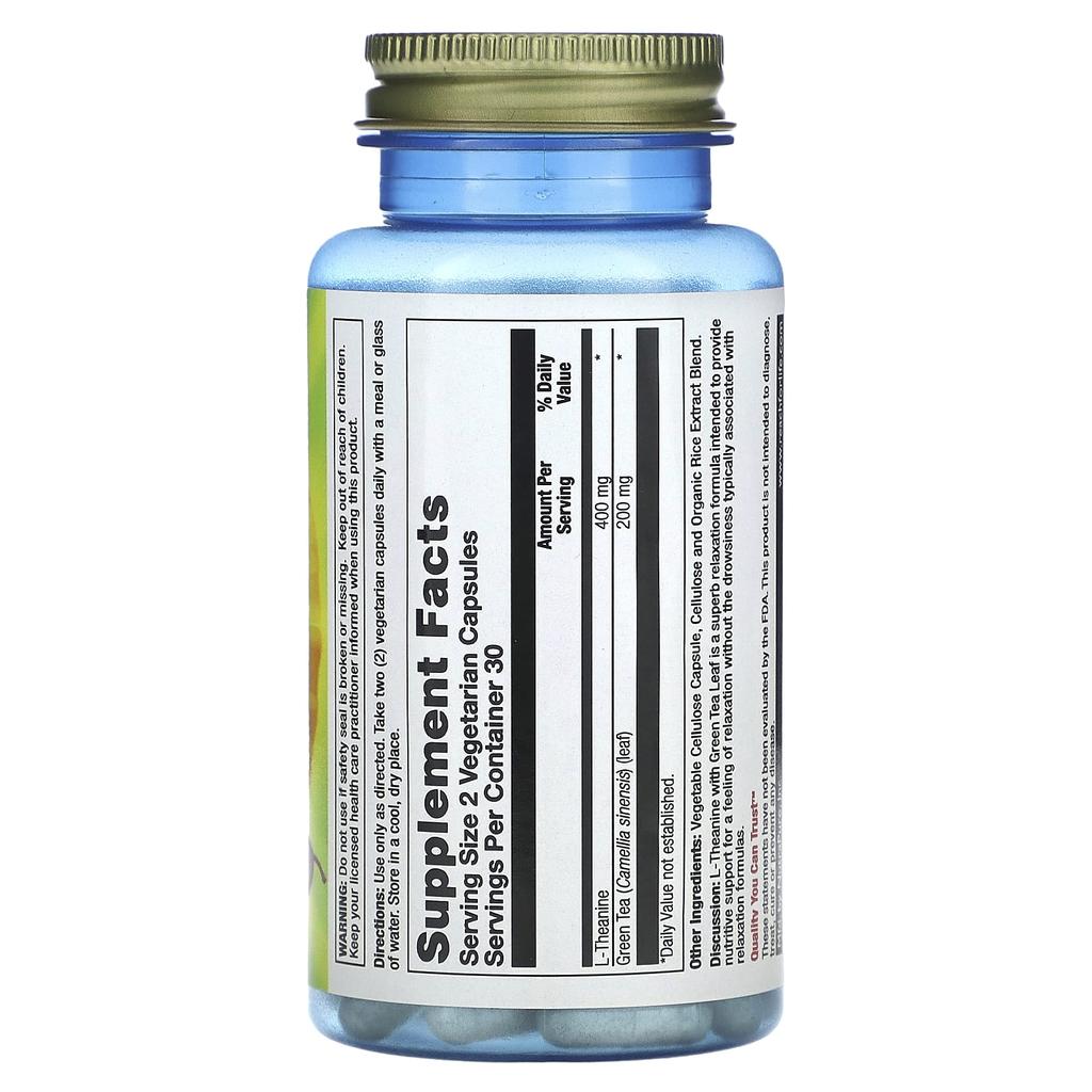 Nature'S Life, L-Theanine, 60 Veggie Caps