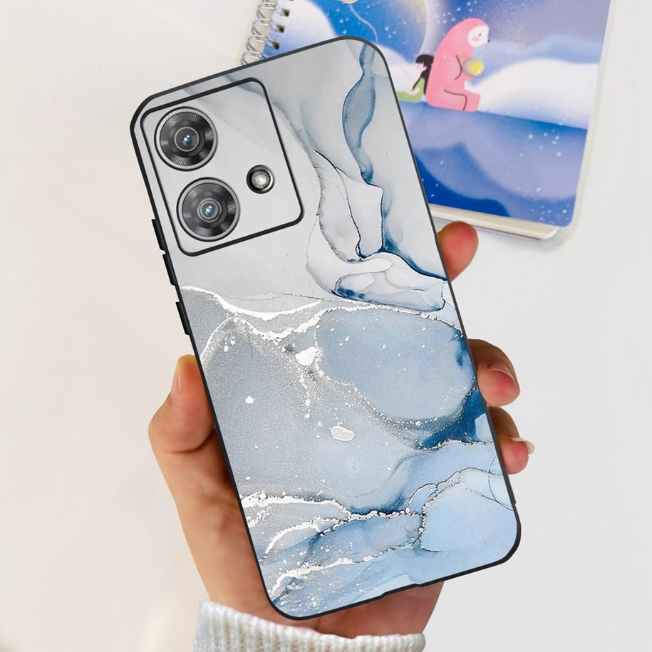 For Motorola Edge 40 Neo Case Soft Transparent Silicone Bumper Shockproof Cover For Moto Edge40 Neo Edge40Neo 5G XT2307-1 Fundas