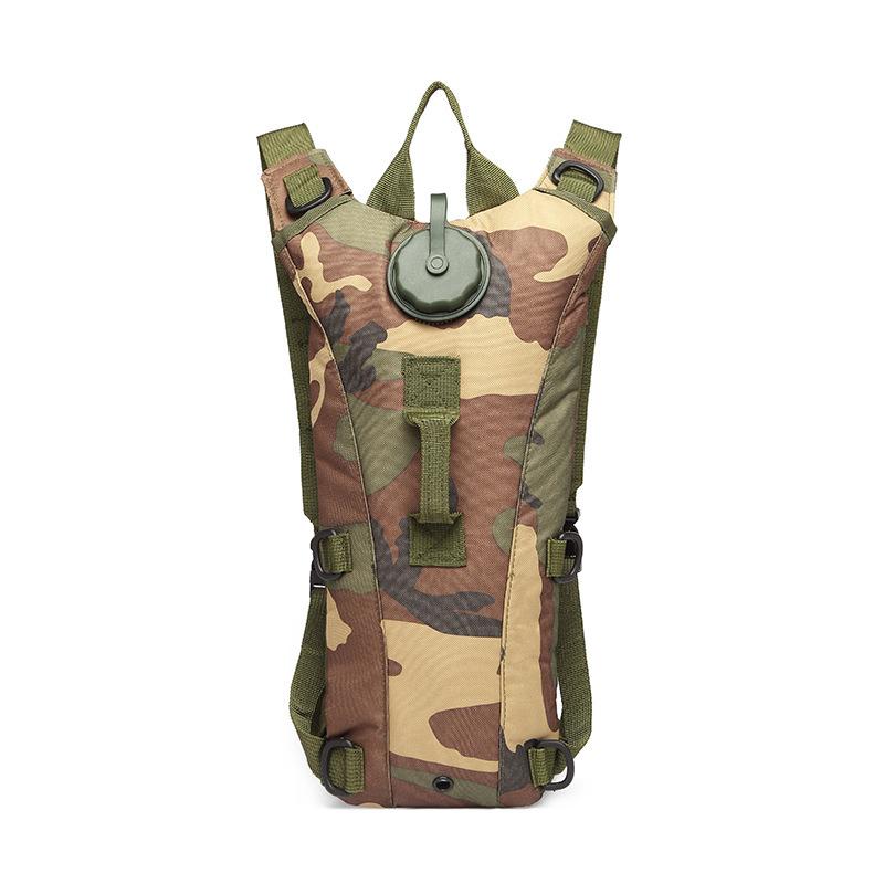 Outdoor Tactical Water Bag Bag 3L Liner Camouflage Cycling Water Bag Backpack Sports Water Bag Bag Hiking Travel Portable Bag