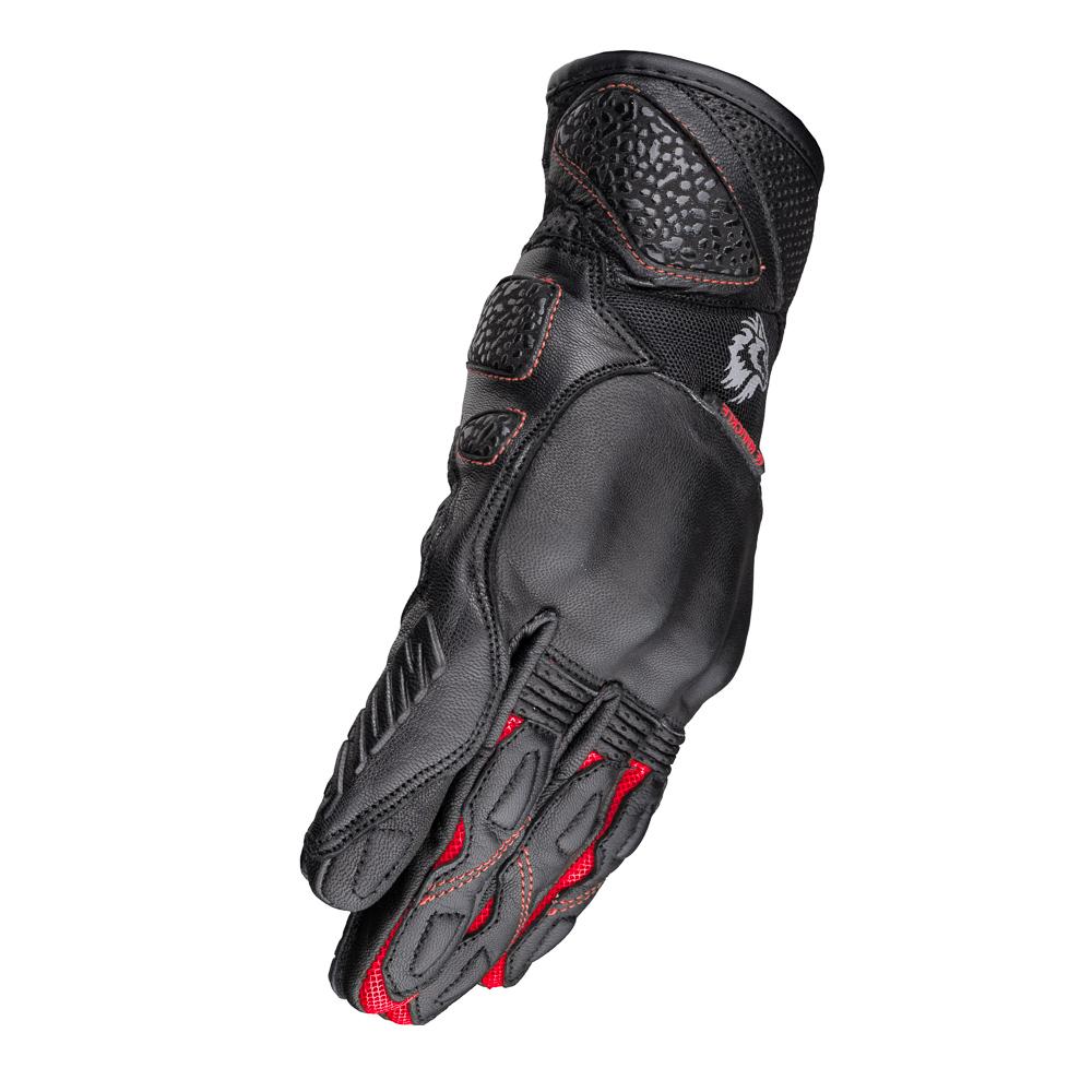 WOLF LEATHER GLOVES TW67 GOKU AIR RED