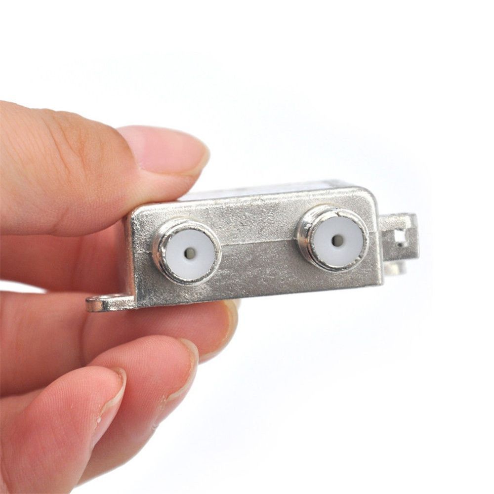 MHz Video Equipment 2 Way Coaxial Cable Splitter Signal Split Satellite TV Receivers TV Antenna