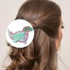 Delicate Acrylic Dinosaur Design Hair Clip Fashion Dinosaur Barrettes Hairpiece Hair Accessory For Everyday Use