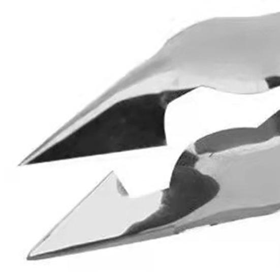 Зажим для глаз ананаса, нержавеющий, нескользящий, удобный для подвешивания, пищевой, трудосберегающий, из нержавеющей стали, острое лезвие для удаления глаз ананаса