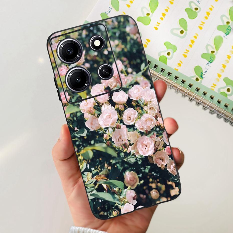 Модный Чехол-бабочка для телефона Infinix Note 30i Note30 Pro 2023 Мягкий Силиконовый ТПУ Задняя Крышка Для Infinix Note 30 Pro Note30i