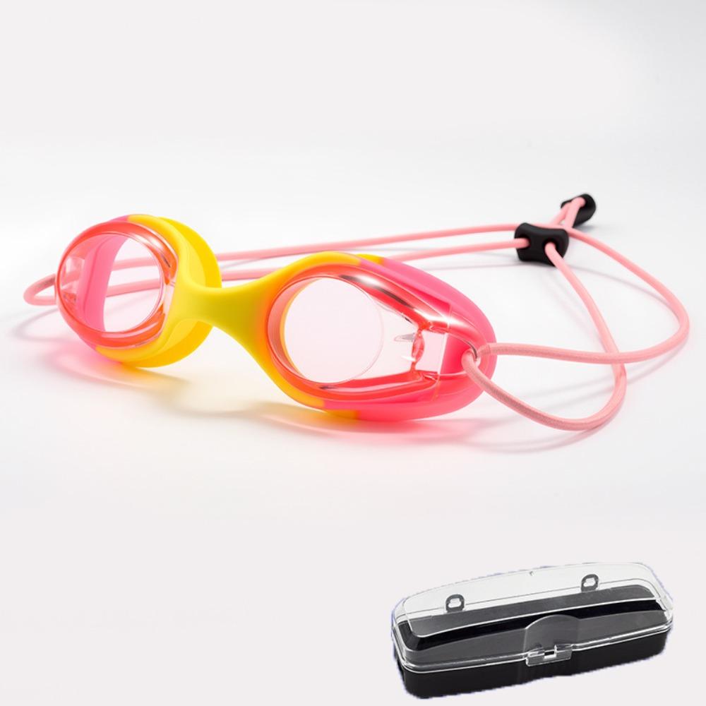 Clear Vision Swimming Glasses Anti-Fog Pool Goggles New Children Swim Goggles for Toddler Kids 3-8