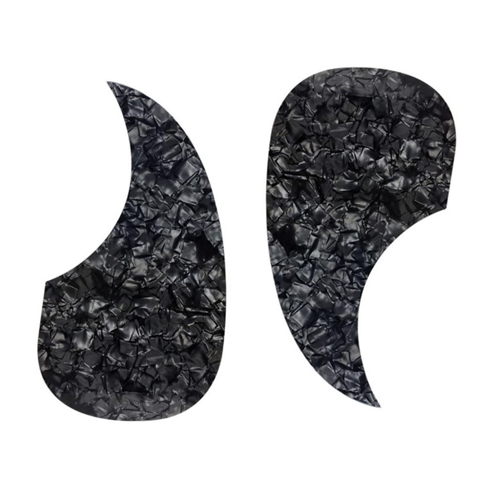Acoustic Guitar Pickguard Self Adhesive Acoustic Guitar Guard Plate Teardrop Shape Anti-Scratch for 40/41 Inch Guitar