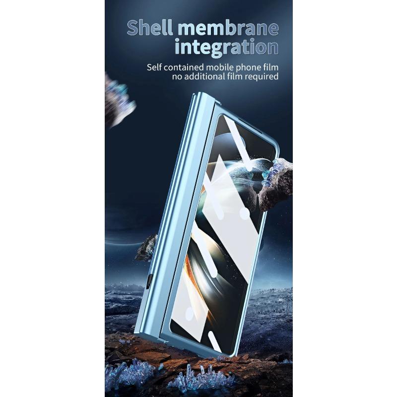 Чехол с сенсорной ручкой, магнитная броня, подставка, полная защита на 360 градусов, складной чехол для Samsung Galaxy Z Fold 6 5 4 3