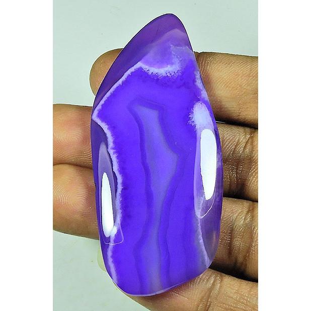 110Cts. Окрашенный ониксовый агат, кабошон фантазийной формы, россыпью, драгоценный камень 30X68MM SK-4319