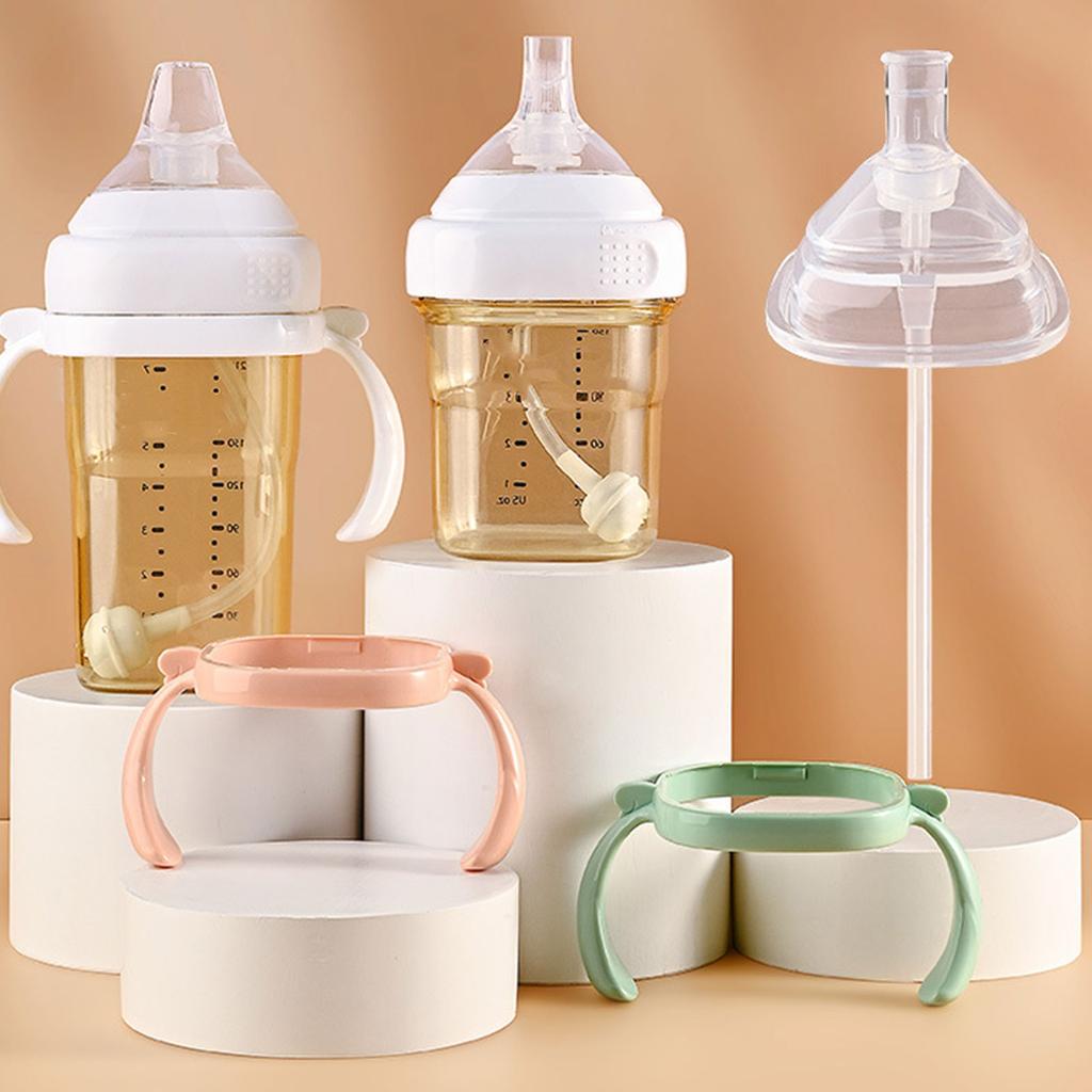 Baby Feeding Bottle Handle Baby Feeding Nursing Bottle Holders Easy Grip Plastics Handle Replacement Suitable for
