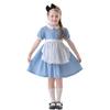 Children's Maid Clothes, Children's Holiday Performance Clothes, Girls Cos Plaid Princess Dress Halloween Costume