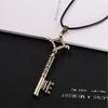 Necklace Anime Attack On Titan Eren Design Attractive Accessories Fashion Unisex Clavicle Chain for Daily Life