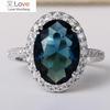 Gorgeous Women's Rings for Noble Party Luxury Design Dazzling Zirconia Anniversary Jewelry Ideal Birthday Gift for Mom