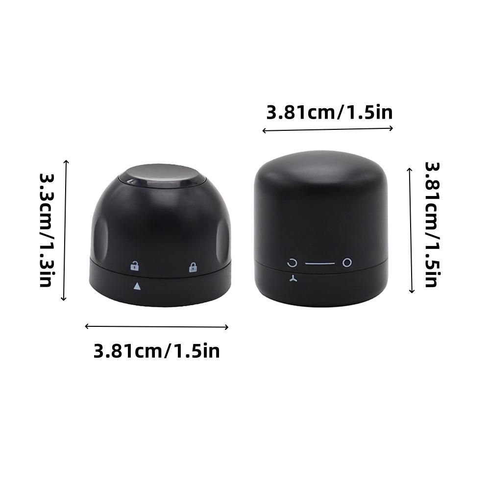 1/2pcs Sealing Red Wine Champagne Stoppers Rotating Leak Proof Reusable Leakproof Stoppers Domestic Kitchen Keep Fresh Tools