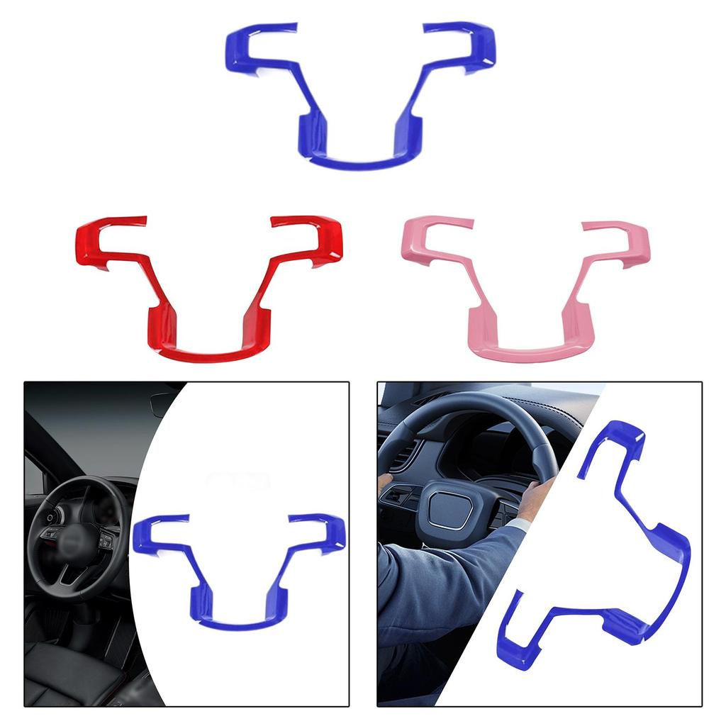 Car Steering Wheel Panel Cover ,Steering Wheel Button Frame Cover Decor,Professional Replaces Interior Accessory for F350