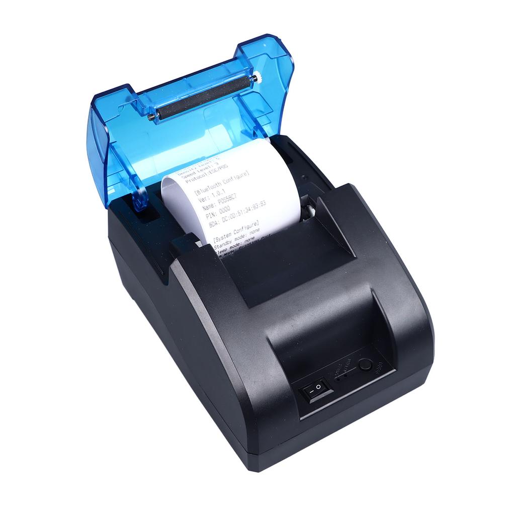 58 мм термопринтер BT USB соединение 70 мм высокоскоростной простой в эксплуатации принтер этикеток для доставки