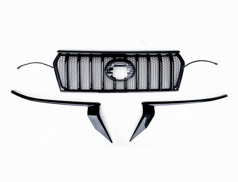 03-22 Prado TRD Front Grille Black Warrior Modification for Land Cruiser 4700
