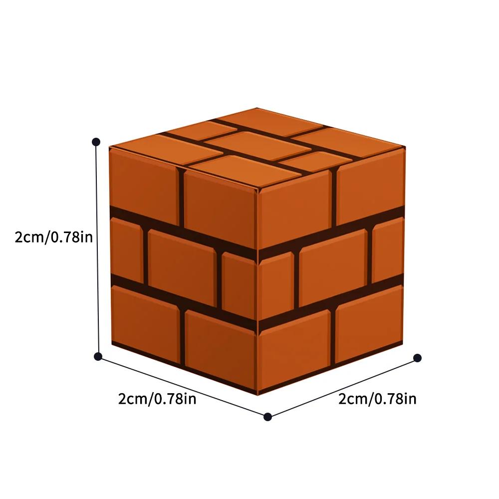 80PCS Super Mario Магнитные блоки STEM Игрушка Строительный набор для мальчиков и девочек в возрасте от 3 лет Сенсорные игрушки для малышей Подарки Конструкторы