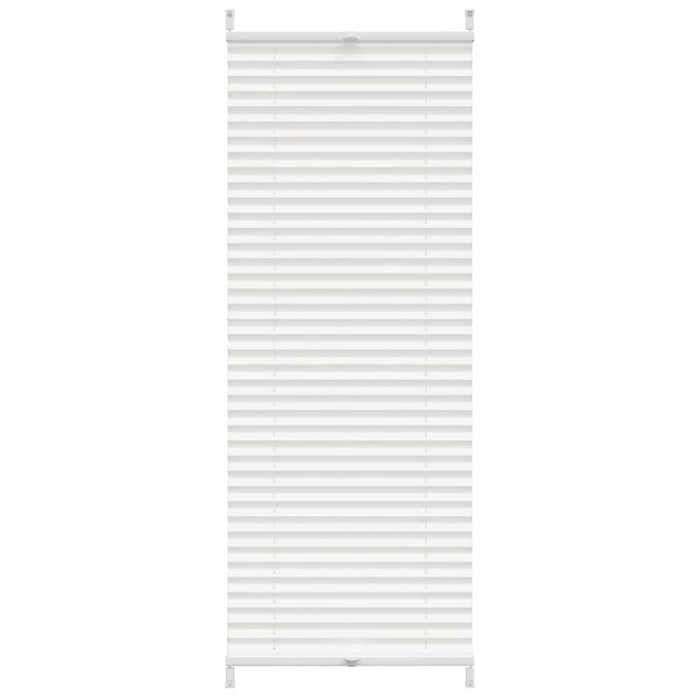VidaXL Store Plissé Blanc 60x125cm Occultant Tamisant Fenêtre Stores Vénitiens 240594