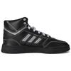 adidas Оригинальные ретро повседневные высокие кеды для скейтбординга Originals Drop Step Женские кроссовки Черные FV4884
