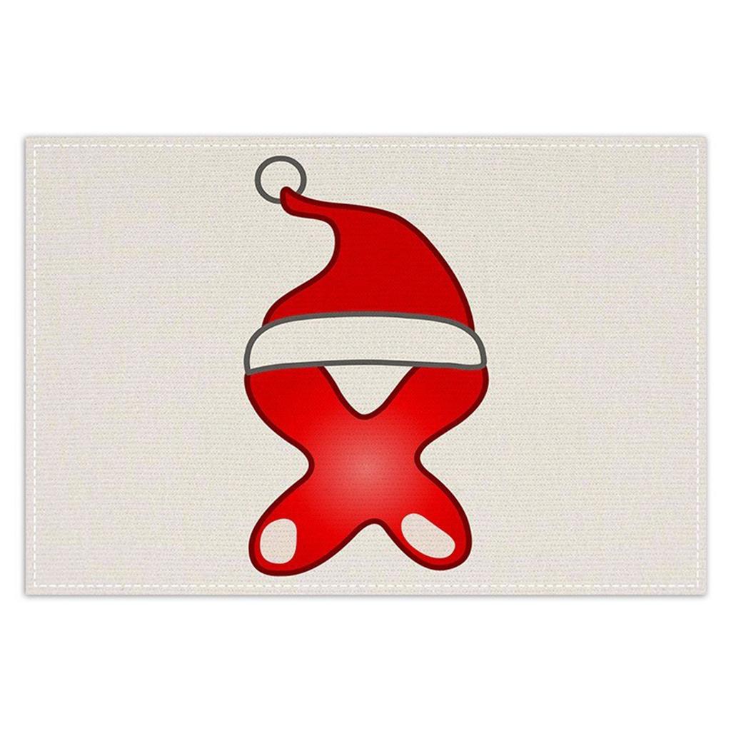 Рождественские салфетки-письма, Праздничные украшения стола, Скатерти, Чайные флажки, Праздничные скатерти для вечеринок и ресторанов.