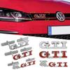 3D Car Front Grille Badge Emblem Sticker For Volkswagen VW GTI Rabbit Logo Beetle Golf Polo Passat Jetta Touran Tiguan Scirocco