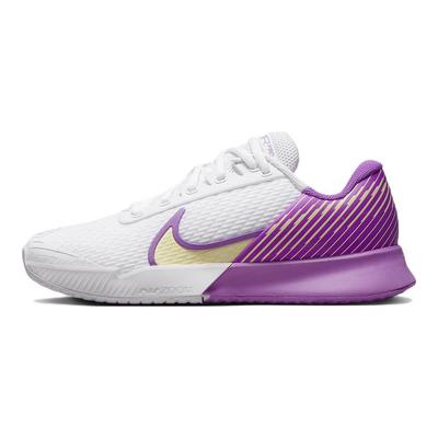 Court Air Zoom Vapor Pro 2 Белые женские кроссовки Fuchsia Dream Earth Citron-Tint DR6192-100