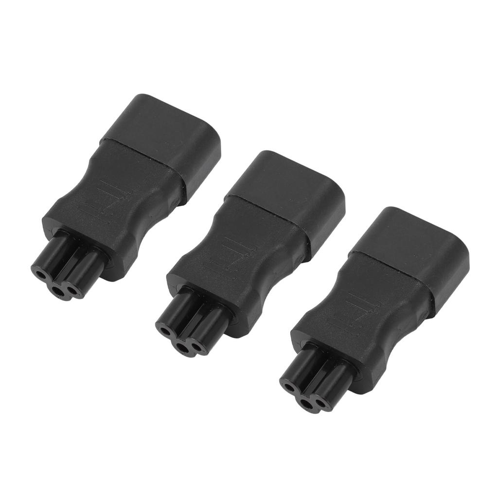 3 шт. адаптер питания IEC320 C14 - IEC320 C5 ПВХ оболочка C14 - C5 конвертер вилка 2.5A‑10A 250V 2500W