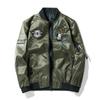 Autumn and Winter Air Force Men's Jacket Flight Suit Double-sided Embroidered Baseball Uniform Large Size Work Jacket Trendy