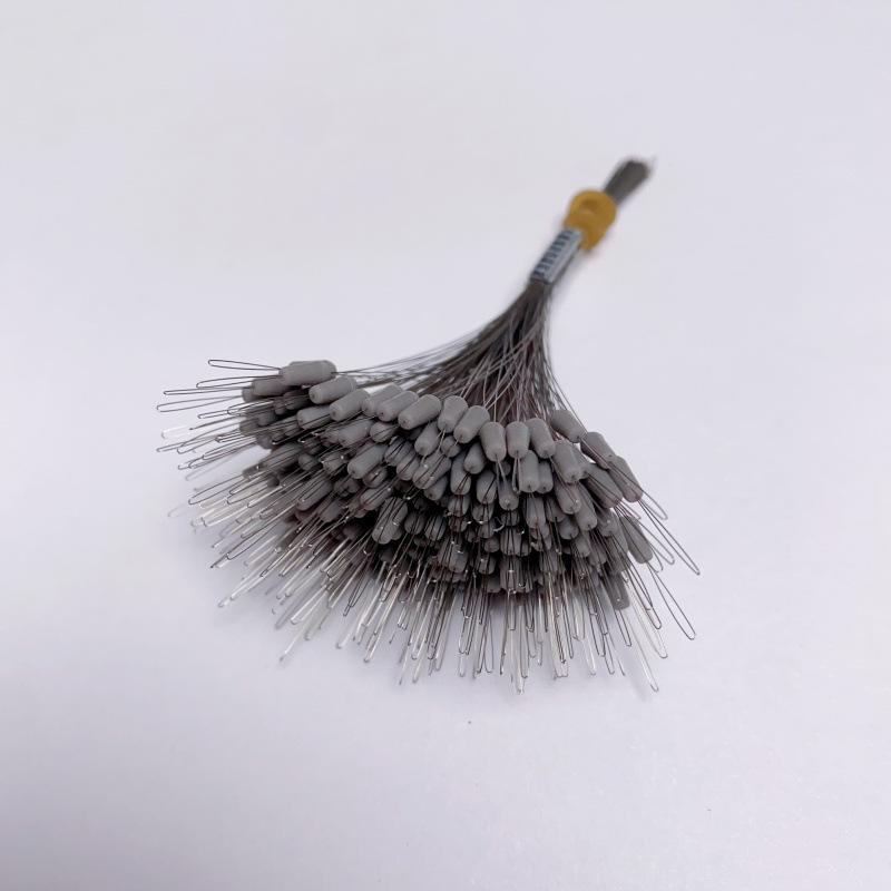 100-Piece Gray Anti-Tangle Beans