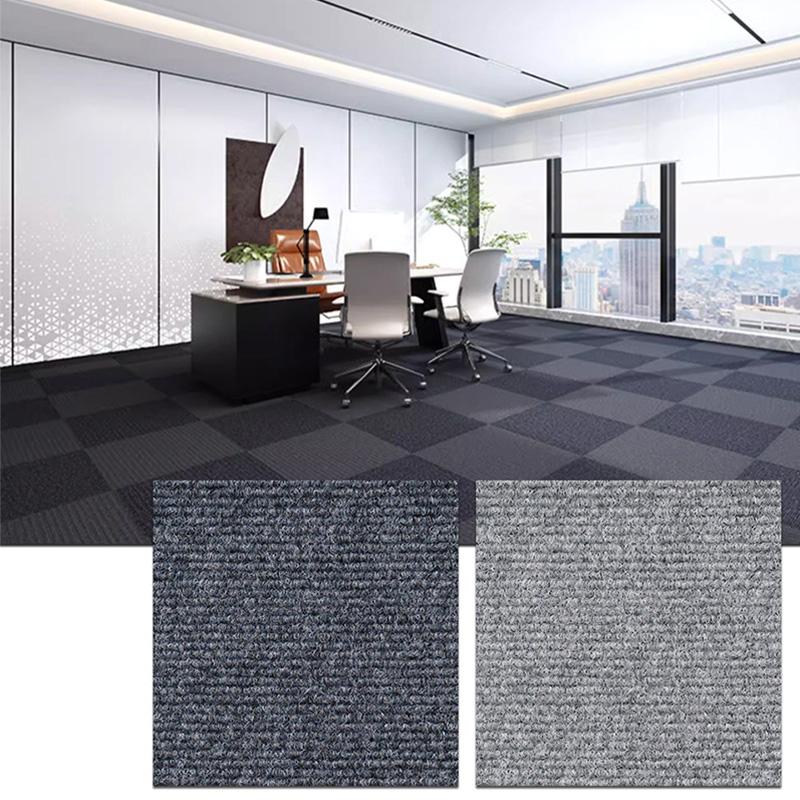 10 шт. Квадратные коврики 30×30 см Самоклеящиеся коврики Минималистичная ковровая плитка Сделай сам Устойчивые к царапинам для домашних животных Домашний декор