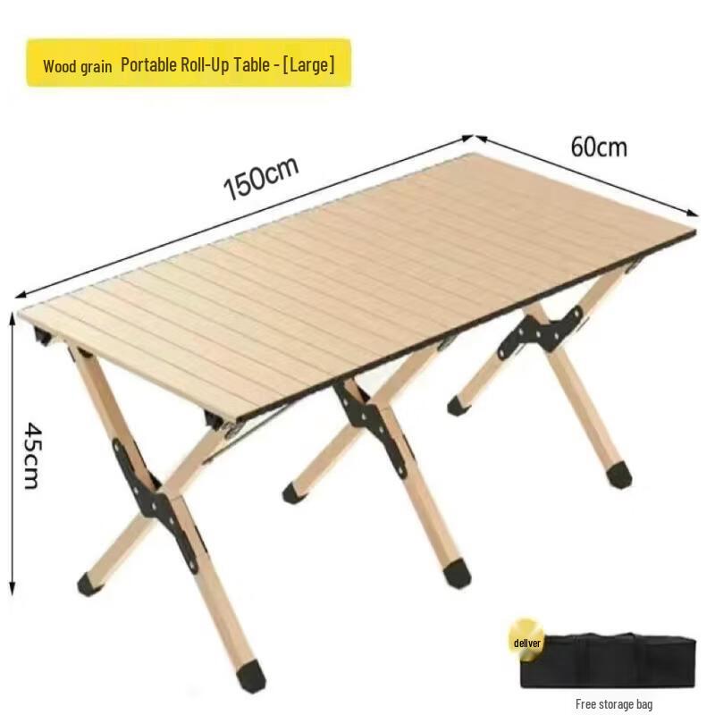 OIMG Folding Outdoor Camping Table