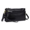 Genuine Leather Women Crossbody Bag Small Shoulder Handbags Casual Wristlet Clutch Purse Large Capacity Messenger Bags for Women