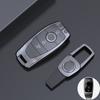 Metal Car Key Cover Case Fob Shell Suit For Mercedes Benz A B G S E C Class W205 W213 C217 W177 W247 C257 W167 W463 Key Cover