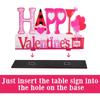 Valentine's Day Decorations, Romantic Centerpiece Signs, Love Wooden Table Sign, Valentine's Day Decorations For Home Decor