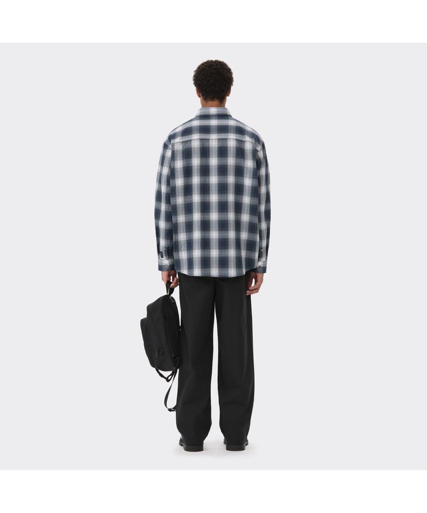 Keoseuuteommellou Black Wide Fit Cotton Setup Pants Cwpas26241Bkx