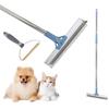 3Pcs/Set Pet Hair Removal Long And Small Handle Pet Hair Carpet Rake Lint Fur Removing Scraper for Carpets Car Mat Couch Pet Bed Furniture