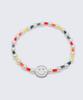 Браслет Bonbeau Heart Smile со смешанным жемчугом Swarovski Браслет Kitsch Smile с подвеской-смайликом и смешанным жемчугом Swarovski