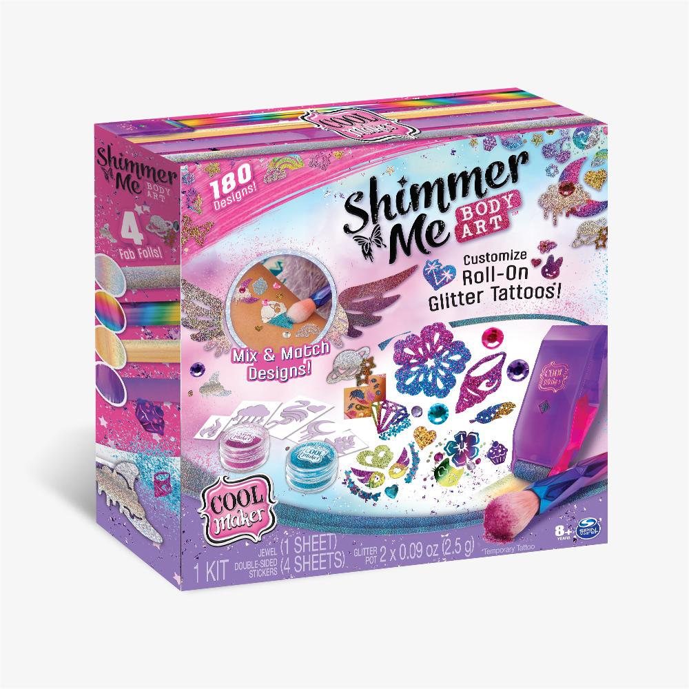 Young Toys Набор временных татуировок с блестками Secret Art Roll-On