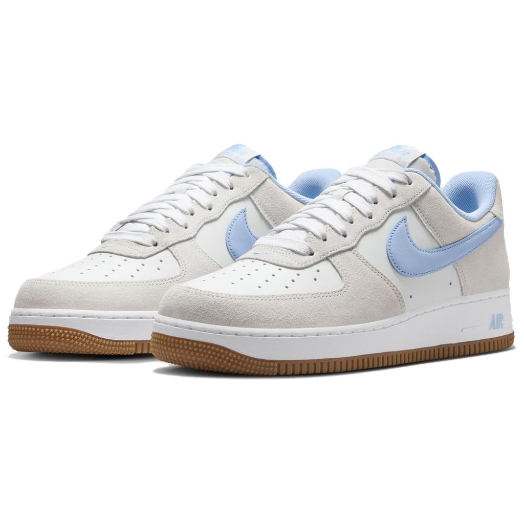 Nike Air Force 1 Low '07 LV8 Фотоновая пыль Белый Резина Средне-коричневый Психический синий IB6388-002