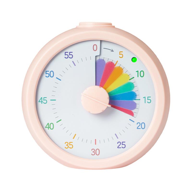 Dimple Visualization Timer Children Countdown Self-discipline Cross-mirror Timing Alarm Clock Learning Special Students