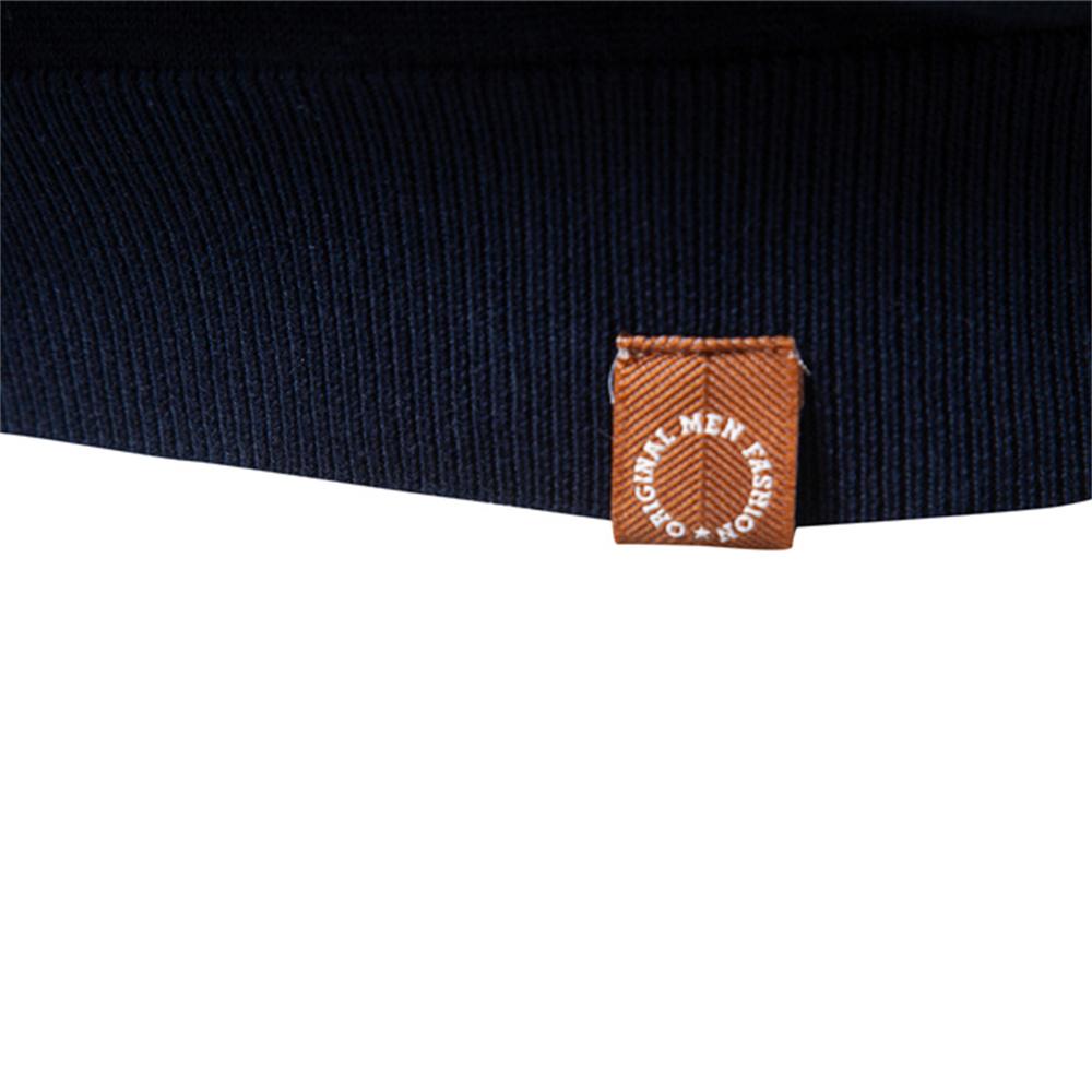 AIOPESON Мужская футболка 100% хлопок, полосатый рукав, круглый вырез, smart casual, стиль old money, базовая футболка, дышащий летний топ из трикотажа