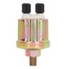 Oil Pressure Sensor Aluminium Alloy Stable Generator Oil Pressure Sensor for VDO 1 8 NPT 0‑10Bar Glossy Finish Double