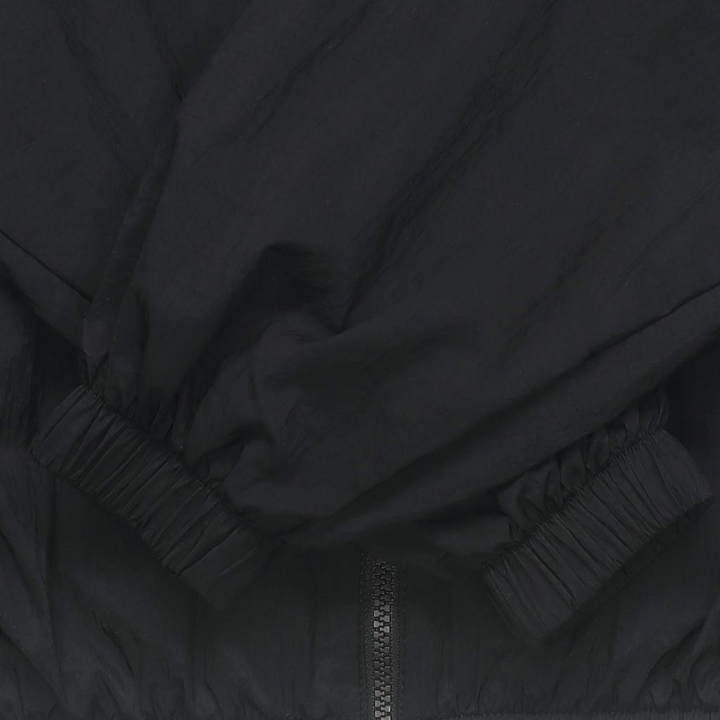 Nike Твердая куртка на молнии с вышитым логотипом, женская верхняя одежда, черная DM6186-010