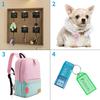 8 PCS Plastic Key Tags With Rings And Tags Lined Blank Paper Key Tags 8 Colors For Women Men Jewelry Accessories
