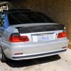 Для BMW 3 серии E46 M3 316i 318i 320i 323i 325i 328i 330i Седан 1998-2006 Стиль CSL Автомобильный Задний Спойлер-Крыло Комплект Обвеса Глянцевый Черный