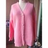 Plus Size V-neck Knitted Cardigan Women's Autumn Temperament Sweater Jacket