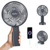 HandFan Portable Small and Large 4000mAh 6 Adjustable Hot Flash Response Fan, Size, 16.5cm Diameter, Type-C Rechargeable, Built-in Battery,