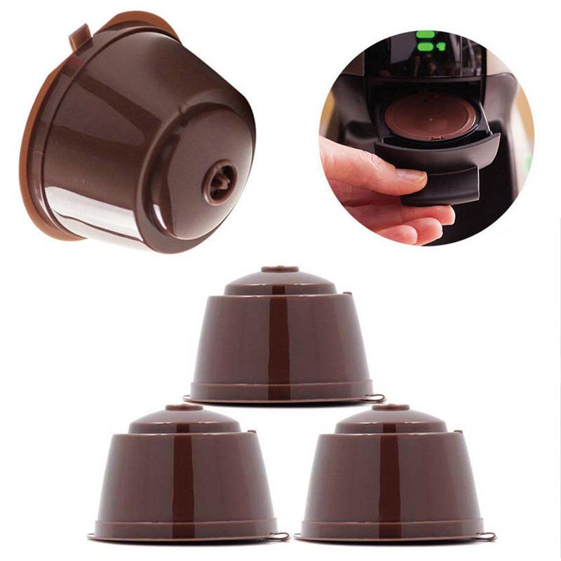 Reusable Capsule Pod Coffee Filter Cup Holder for Nescafe Dolce Gusto Machine