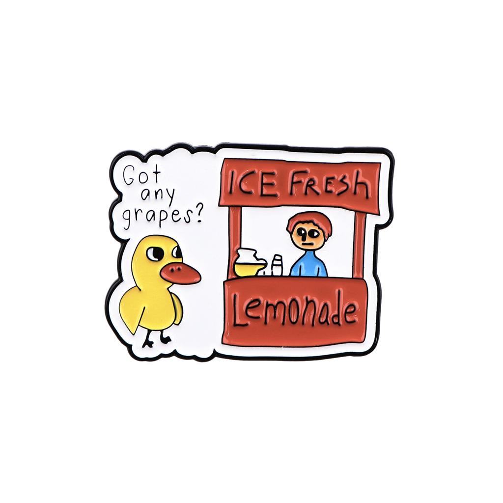 Flower Funny Quotatio Enamel Pin Movie Brooches Bag Lapel Pin Cartoon Holiday Backpack Decoration Jewelry Gift for  Friends